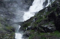 Stigfossen vízesés Trollstigen